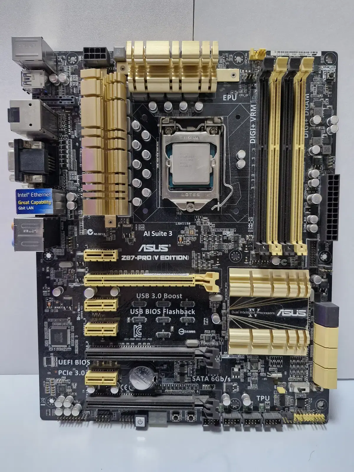 i7 4770K 및 z87 메인보드 16G 램 세트